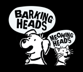 Barkings Heads & Meowing Heads (Dog and Cat food) Logo