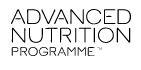 Advanced Nutrition Programme Logo