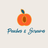 Peaches and Screams Logo