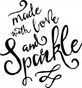 Made With Love and Sparkle Logo