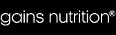 Gains Nutrition Logo Gains Nutrition Logo