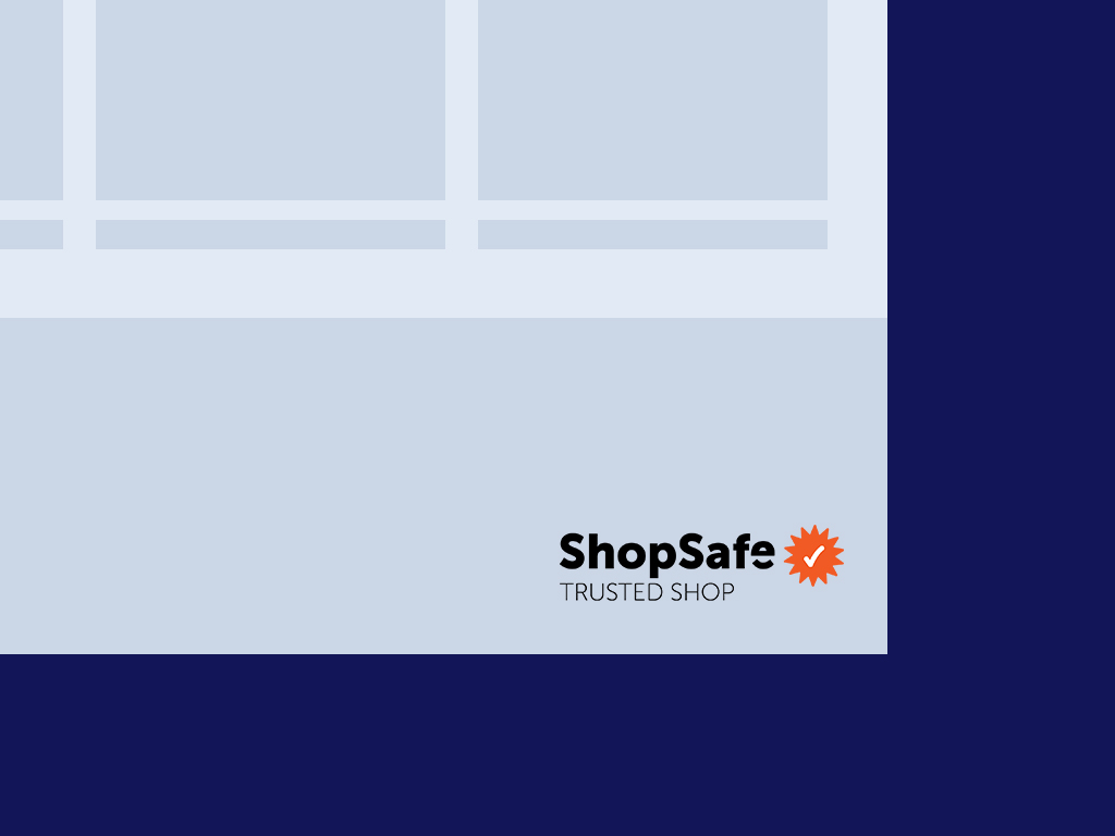 Show ShopSafe widget in your website footer